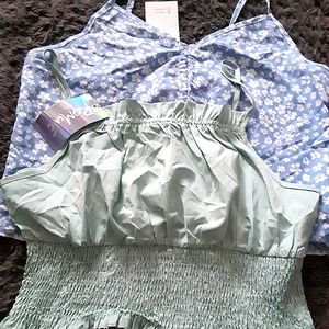 NWT 2 Romwe Tank Tops XL